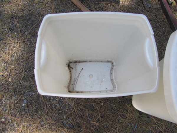 TRASH CANS, PLUNGERS & MORE