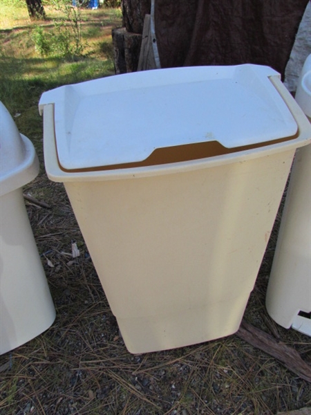 TRASH CANS, PLUNGERS & MORE