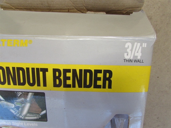 CONDUIT BENDERS