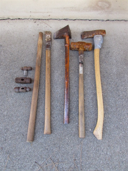 AXE, MAUL, HANDLES & TOOL HEADS