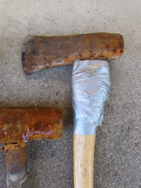 AXE, MAUL, HANDLES & TOOL HEADS