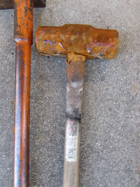 AXE, MAUL, HANDLES & TOOL HEADS