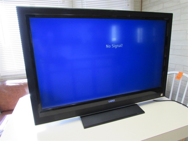 37 VIZIO FLAT SCREEN TV - NO REMOTE