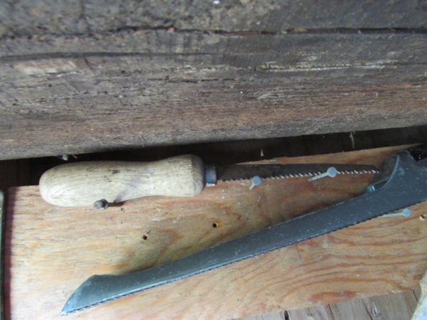 HAND SAWS, RASP, PLANE & MORE