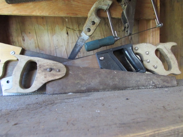 HAND SAWS, RASP, PLANE & MORE