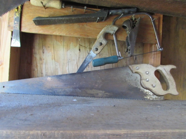 HAND SAWS, RASP, PLANE & MORE