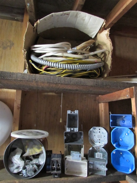 ELECTRICAL WIRE, JUNCTION BOXES & MORE
