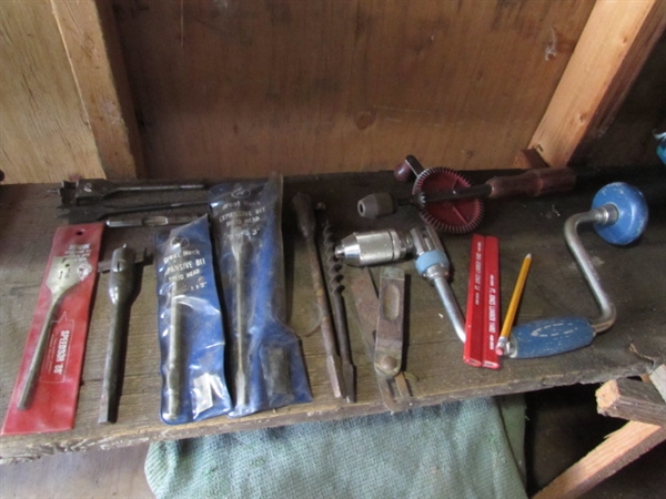 HAND DRILLS, BITS & MORE