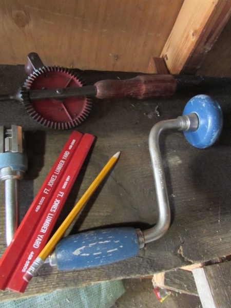 HAND DRILLS, BITS & MORE