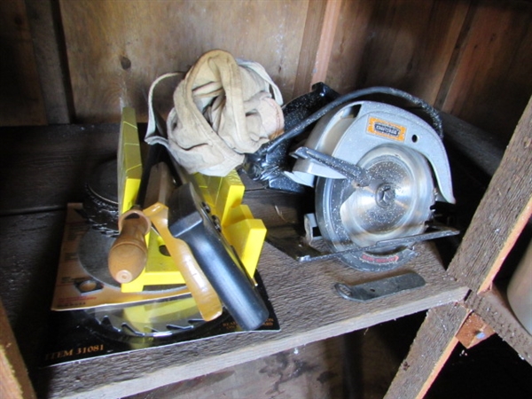 CRAFTSMAN CIRCULAR SAW, BLADES, HANDSAWS & MORE