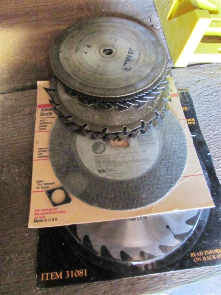 CRAFTSMAN CIRCULAR SAW, BLADES, HANDSAWS & MORE