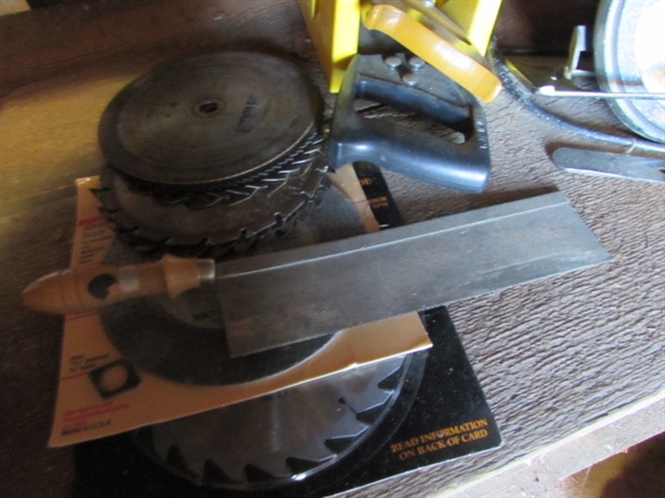 CRAFTSMAN CIRCULAR SAW, BLADES, HANDSAWS & MORE
