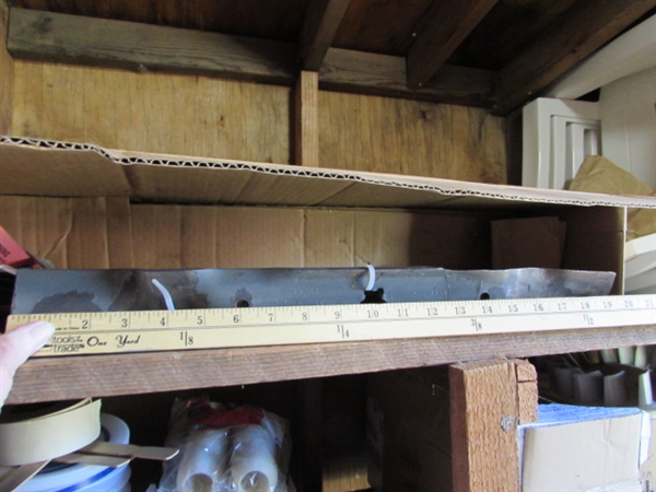 USED MOWER BLADES