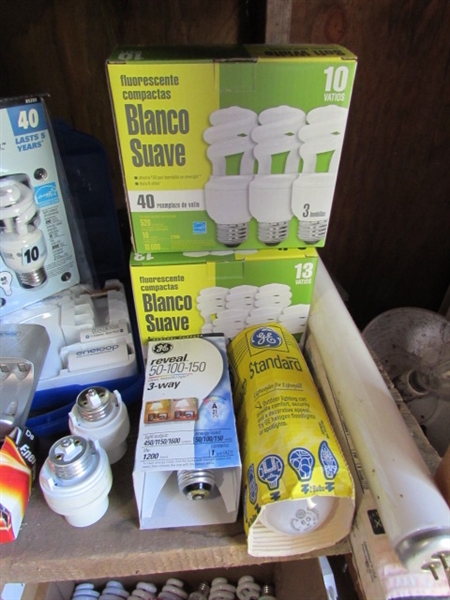 LIGHT BULBS & BATTERIES