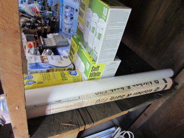 LIGHT BULBS & BATTERIES