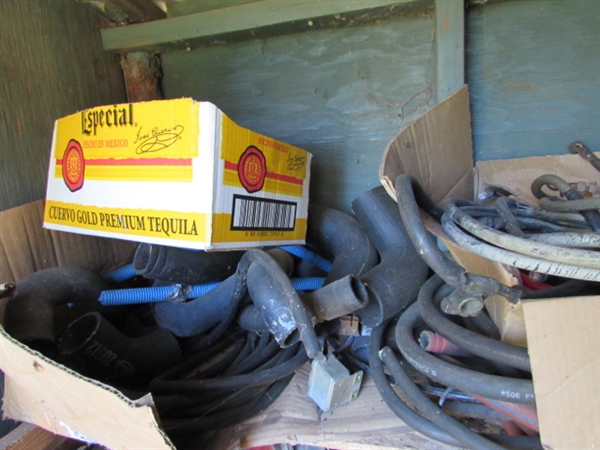 CONTENTS OF SHED - AUTOMOTIVE PARTS
