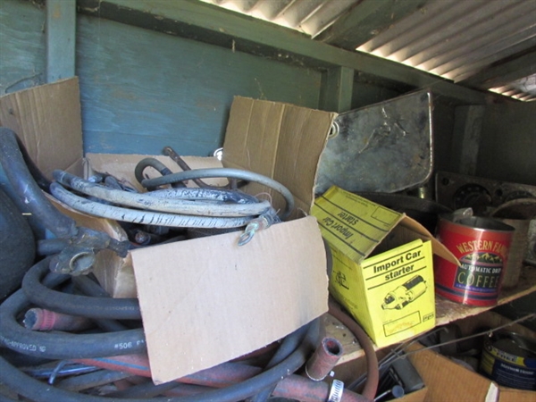 CONTENTS OF SHED - AUTOMOTIVE PARTS