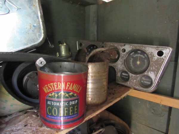 CONTENTS OF SHED - AUTOMOTIVE PARTS