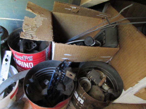 CONTENTS OF SHED - AUTOMOTIVE PARTS
