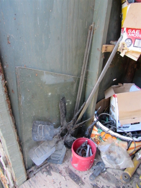 CONTENTS OF SHED - AUTOMOTIVE PARTS
