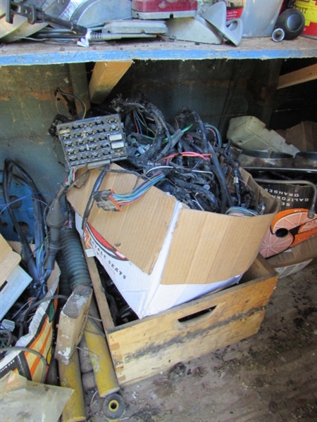 CONTENTS OF SHED - AUTOMOTIVE PARTS