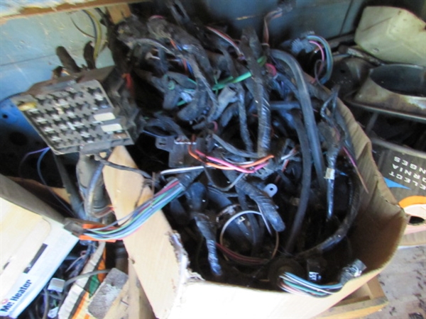 CONTENTS OF SHED - AUTOMOTIVE PARTS