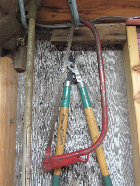 POLE SAW, BOWSAW, WEED TRIMMER & PRUNERS