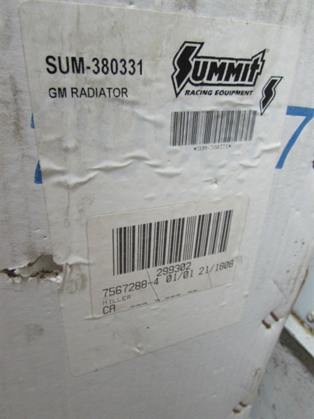 NEW GM ALUMINUM RADIATOR