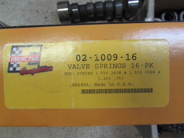 HOLLEY FUEL PUMP, CAMSHAFT, VALVE SPRINGS & MORE