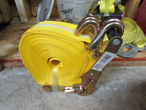 NYLON STRAPS/TIE-DOWNS