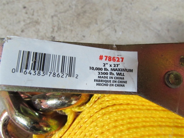 NYLON STRAPS/TIE-DOWNS