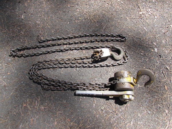 RATCHET CHAIN HOIST