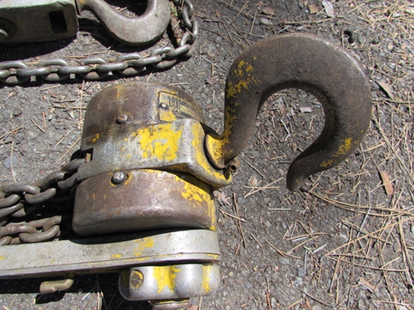 RATCHET CHAIN HOIST