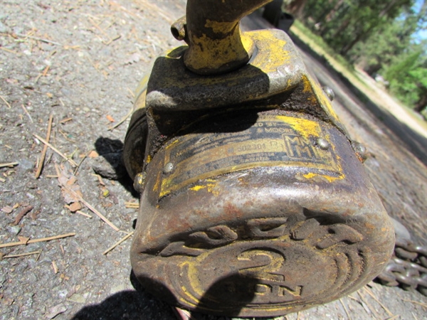 RATCHET CHAIN HOIST