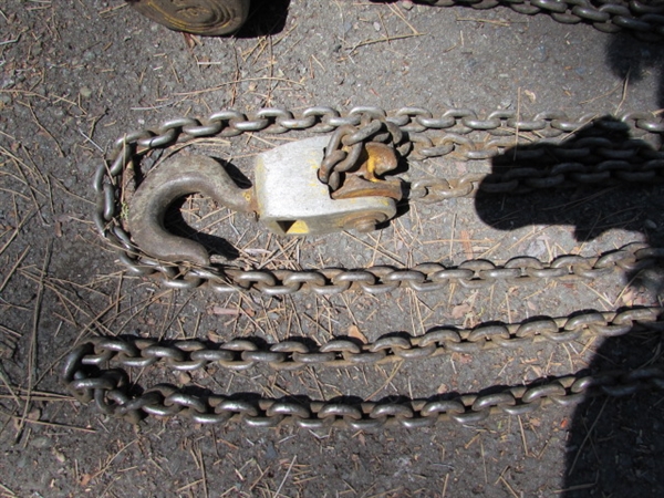 RATCHET CHAIN HOIST