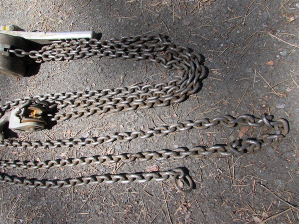 RATCHET CHAIN HOIST