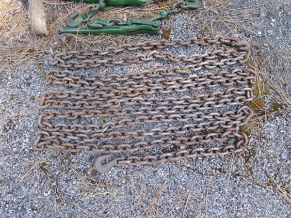 HEAVY DUTY TOW STRAP, TOW CHAIN, BINDERS & STRAP