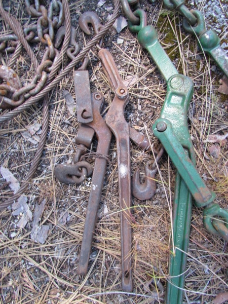 HEAVY DUTY TOW STRAP, TOW CHAIN, BINDERS & STRAP