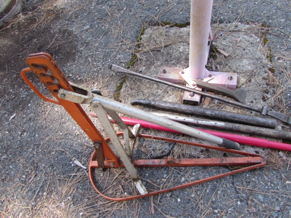TIRE CHANGERS W/TOOLS