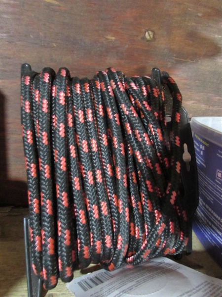 WIRE, CORDING, ROPE & MORE