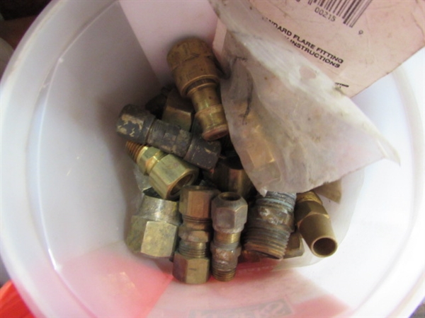 COMPRESSION FITTINGS, BRASS & MORE