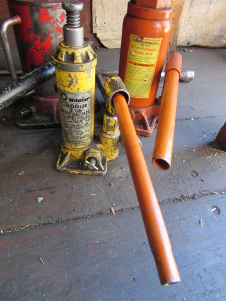 HYDRAULIC BOTTLE JACKS