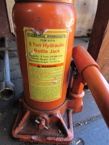 HYDRAULIC BOTTLE JACKS