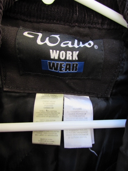 WALL'S INSULATED COVERALLS -SIZE LARGE