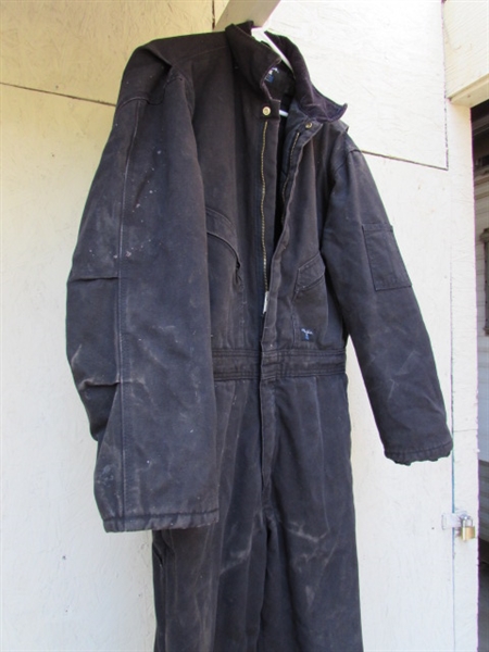 WALL'S INSULATED COVERALLS -SIZE LARGE