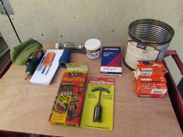 SPARK PLUG CLEANER, SPARK PLUGS & MORE
