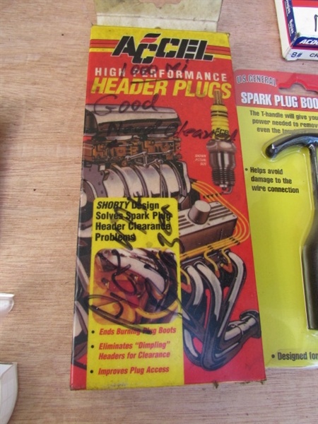 SPARK PLUG CLEANER, SPARK PLUGS & MORE