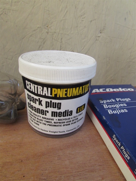SPARK PLUG CLEANER, SPARK PLUGS & MORE
