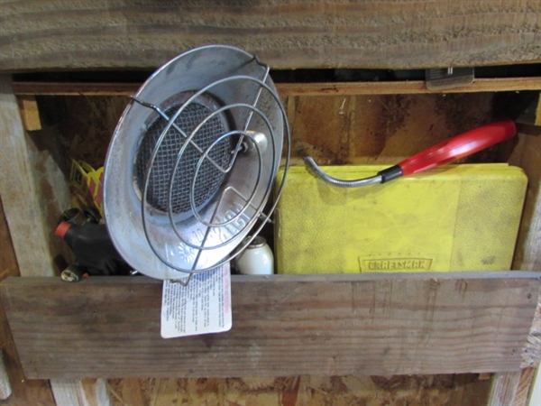 MR. HEATER, TORCH HEADS, CYLINDER GAS & MORE