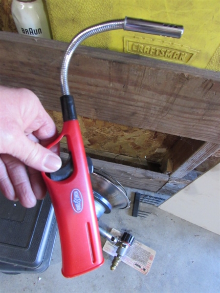 MR. HEATER, TORCH HEADS, CYLINDER GAS & MORE